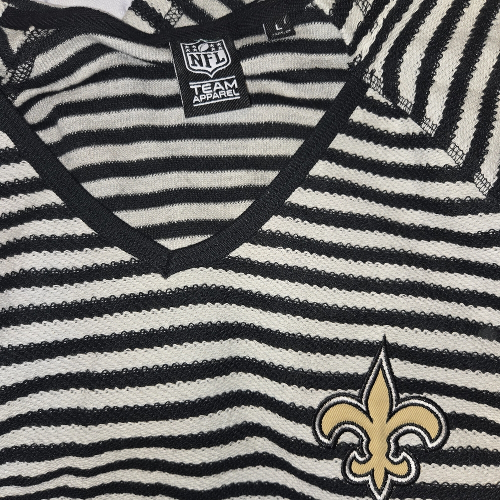 New Orleans Saints Hoodie Sweater Women's‎ Large National Football League NFL - Picture 2 of 5
